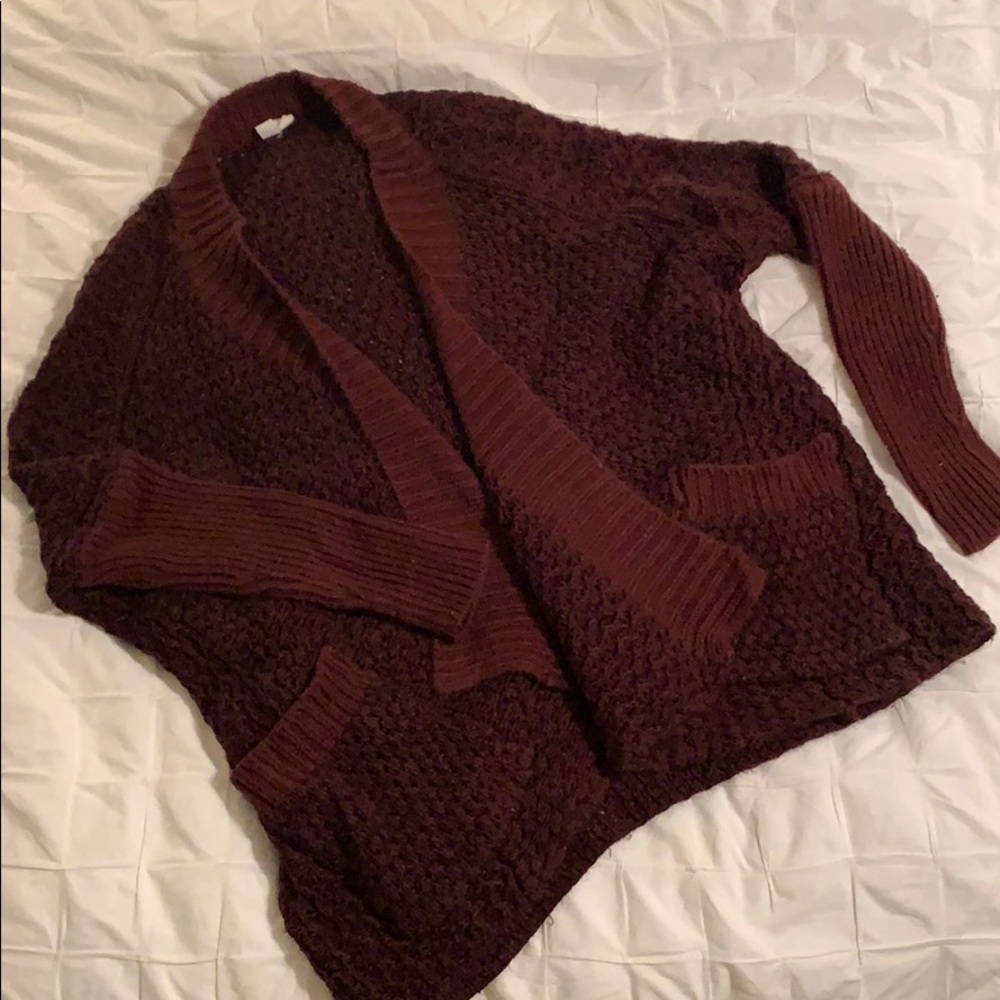 Knit Open Cardigan